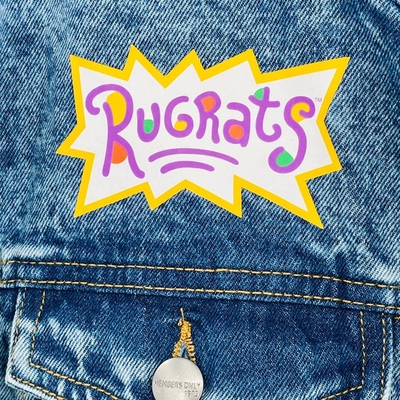 Members Only x Rugrats Chucky trucker denim jacket - Picture 6 of 12